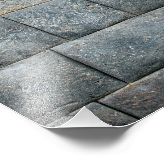 Mauer Fotodruck (Ecke)