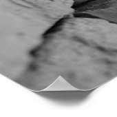 Mauer in Barcelona Poster (Ecke)