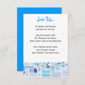 Mauer Israel Bar Bat Mitzvah Party Karte (Vorne/Hinten)