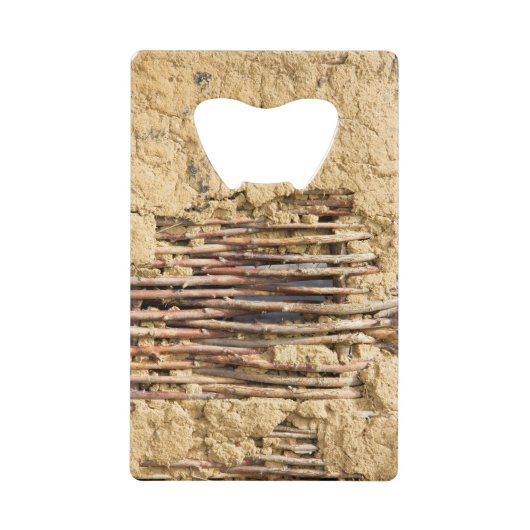 Mauer Kreditkarten Flaschenöffner (Vorderseite)