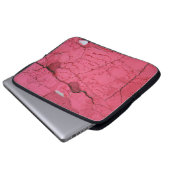 Mauer Laptopschutzhülle (Vorne Knopf)