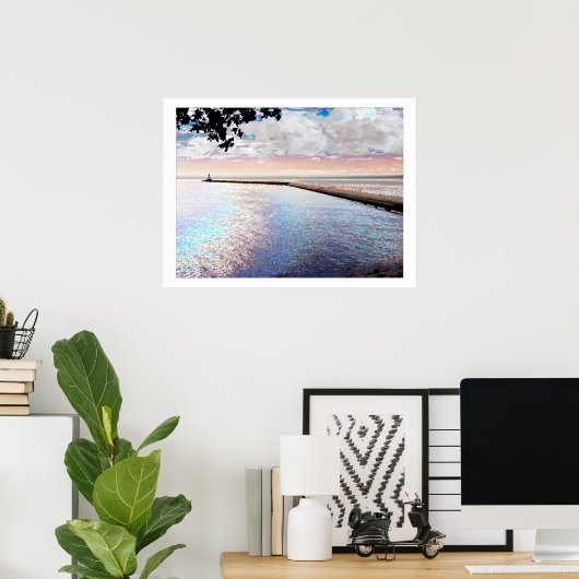 Mauer Poster (Heimbüro)