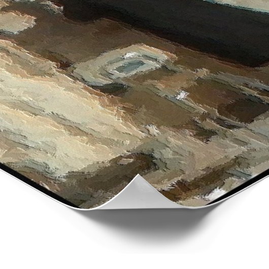 Mauer Poster (Ecke)