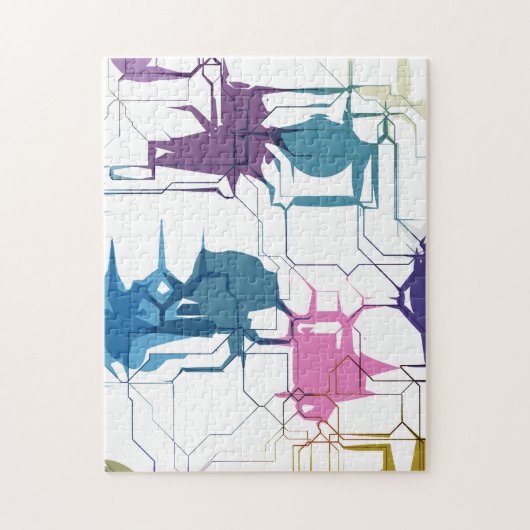 Mauer Puzzle (Vertikal)