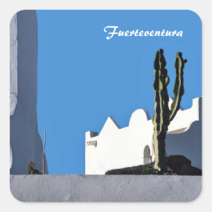 Mauer Quadratischer Aufkleber