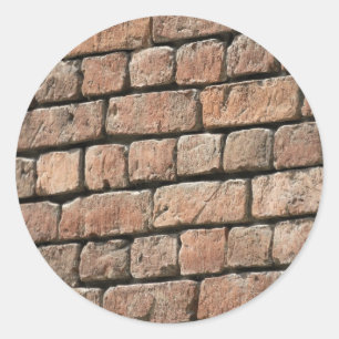 Mauer Runder Aufkleber