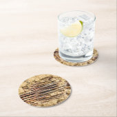 Mauer Runder Pappuntersetzer (Vor Ort)