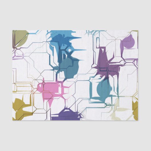 Mauer Seidenpapier (Vorderseite)