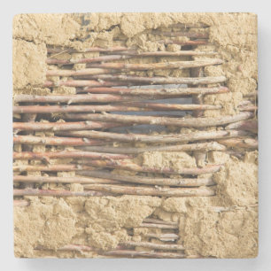 Mauer Steinuntersetzer