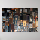 Mauer von Lautsprecher Poster (Vorne)