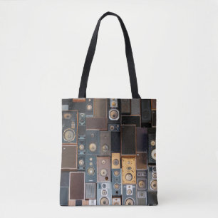 Mauer von Lautsprecher Tasche