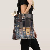 Mauer von Lautsprecher Tasche (Von Nahem)