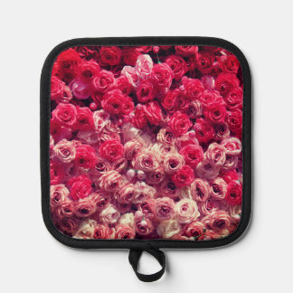 Mauer von Rose Topflappen