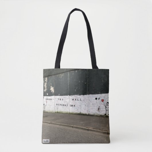 Mauer zerschlagen tasche (Vorderseite)