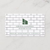 Mauerbau - Visitenkarte (Vorderseite)