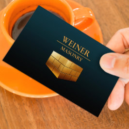 Mauerbau - Visitenkarte