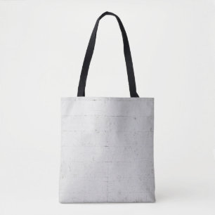 Mauerbeton aus weißem gestrichenem Beton Tasche