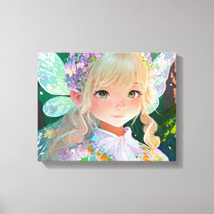 Mauerdekor aus Fairy Art Leinwanddruck