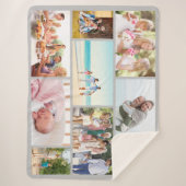 Mauergitter 9 FotoCollage Light Grau Sherpadecke (Vorderseite)