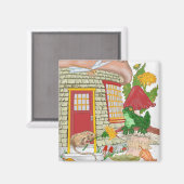 Mauerhaus Magnet (Vorderseite/Rückseite)