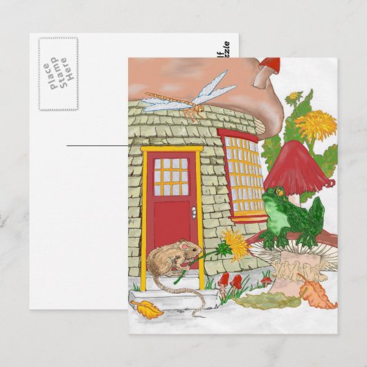 Mauerhaus Postkarte (Vorne/Hinten)