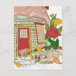 Mauerhaus Postkarte
