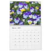 Mauerkalender 2018 mit Blumenimpressionen Kalender (Feb 2027)