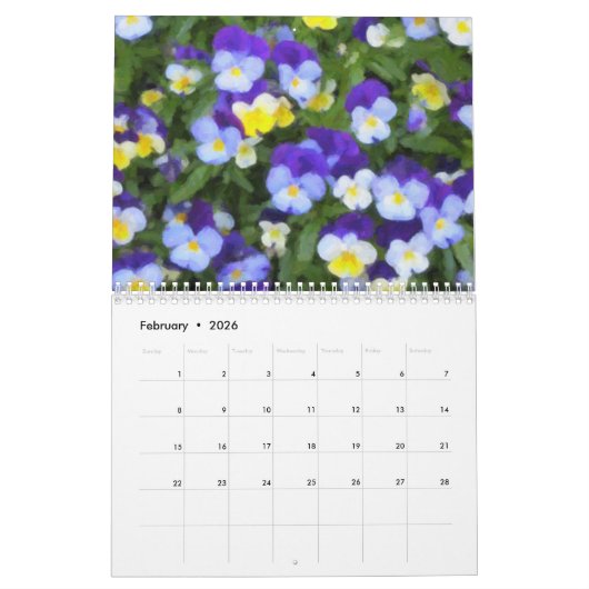 Mauerkalender 2018 mit Blumenimpressionen Kalender (Feb 2026)