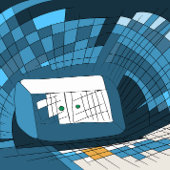 Mauerkalender 2024 mit einzigartigem Kunstwerk Kalender