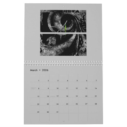 Mauerkalender 2026 kalender (Mär 2026)