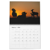 Mauerkalender der Silhouette Wildtiere 2011 Kalender (Feb 2026)