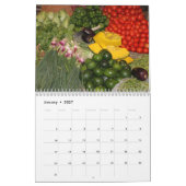 Mauerkalender für Obst und Gemüse 2024 Kalender (Jan 2027)