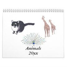 Mauerkalender für Tiere Jahr auswählen