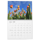 Mauerkalender mit Blume Kalender (Mär 2027)