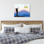Mauerkunst verkrüppeln leinwanddruck (Insitu (Schlafzimmer))