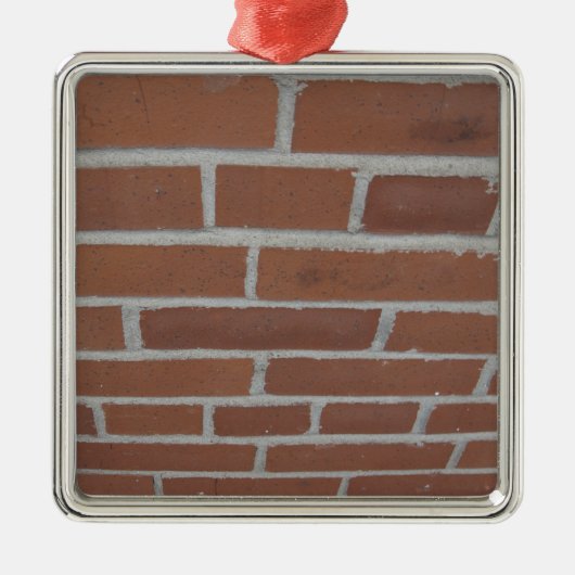 Mauern aus Ziegel Silbernes Ornament (Vorne)