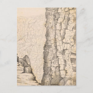 Mauern des Krater, Kilauea, Hawaii Postkarte