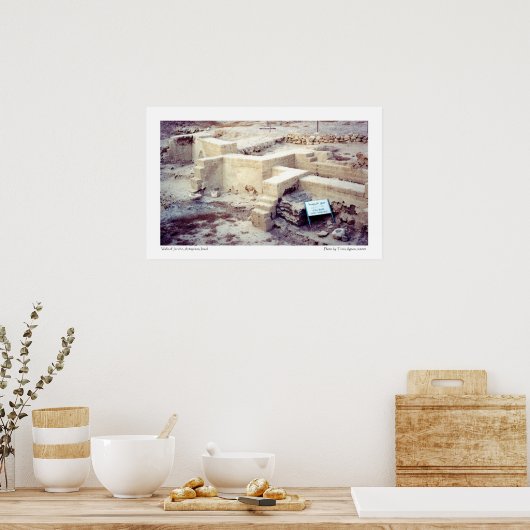 Mauern des Posters Jericho Poster (Küche)