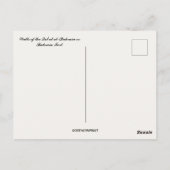 Mauern des Qal'at al-Bahrain oder Bahrain Fort Postkarte (Rückseite)