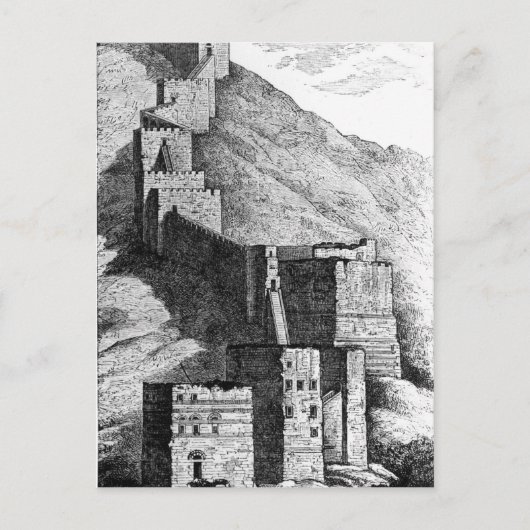 Mauern von Antioch, 1894 Postkarte (Vorderseite)