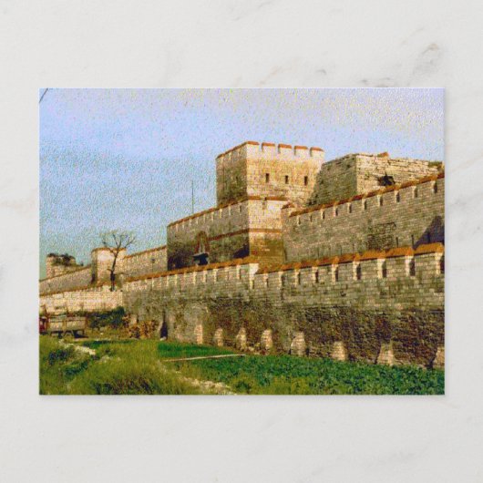 Mauern von Istanbul Postkarte (Vorderseite)