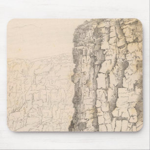 Mauern von Krater, Kilauea, Hawaii Mousepad