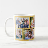 Mauerrost Gelb 8 FotoCollage Kaffeetasse (Links)