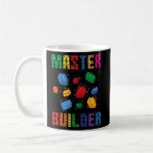 Mauerstauber blockt Master Builder Kid Toy Boys Kaffeetasse (Links)