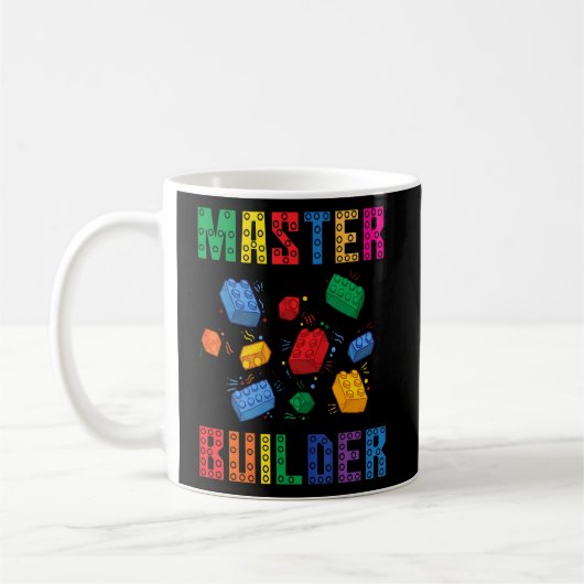 Mauerstauber blockt Master Builder Kid Toy Boys Kaffeetasse (Links)
