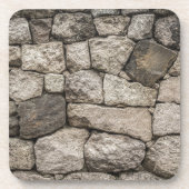 Mauerstein Getränkeuntersetzer (Vorderseite)