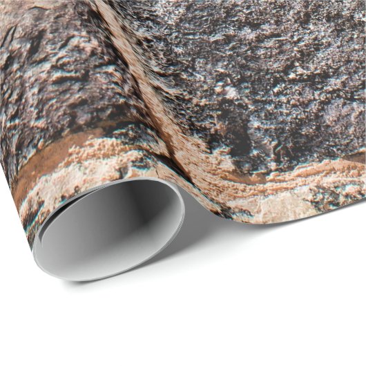 Mauersteinstruktur Geschenkpapier (Rolleneckpunkt)