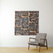 Mauersteinstruktur Wandteppich (Beispiel (Horizontal))