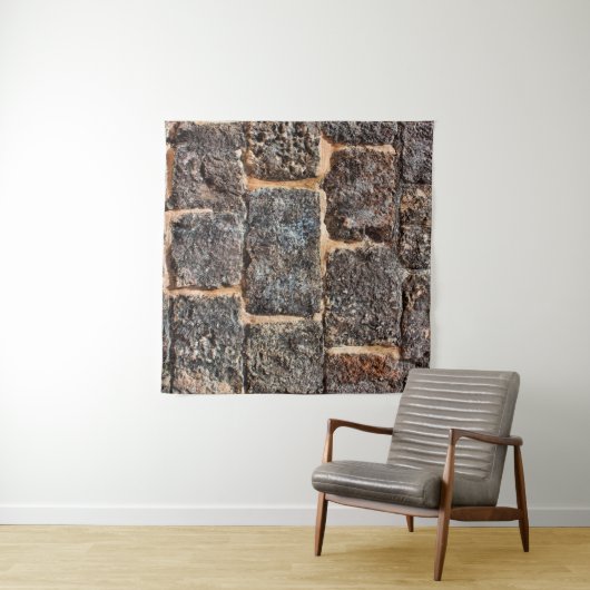 Mauersteinstruktur Wandteppich (Beispiel (Horizontal))