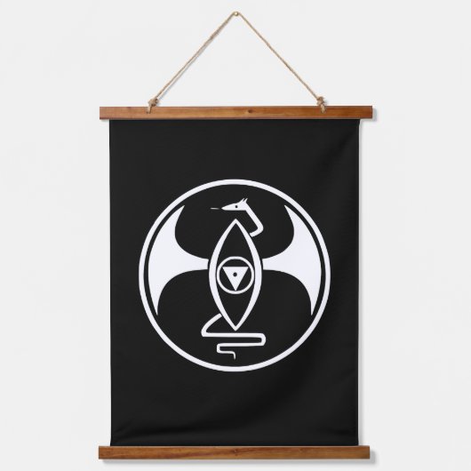 Mauertapete aus Holz Wandteppich Mit Holzrahmen (Vorderseite)